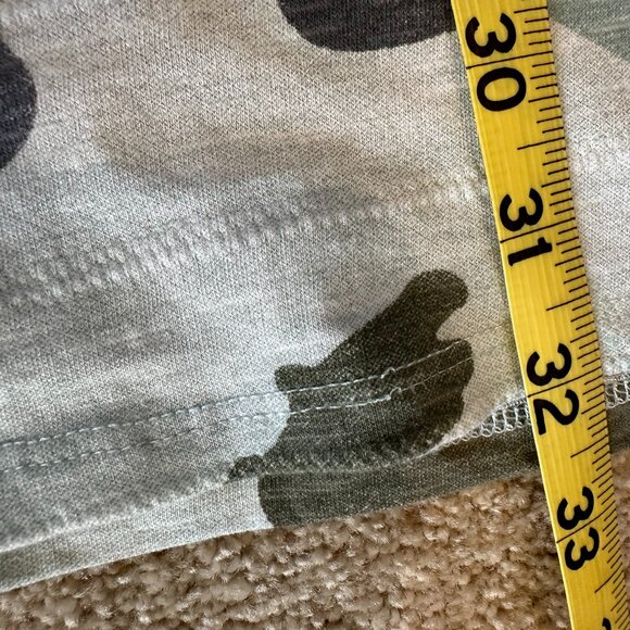 Mystree Brand Casual Dress multi color Green, grey and cream Size Large - Picture 3 of 4